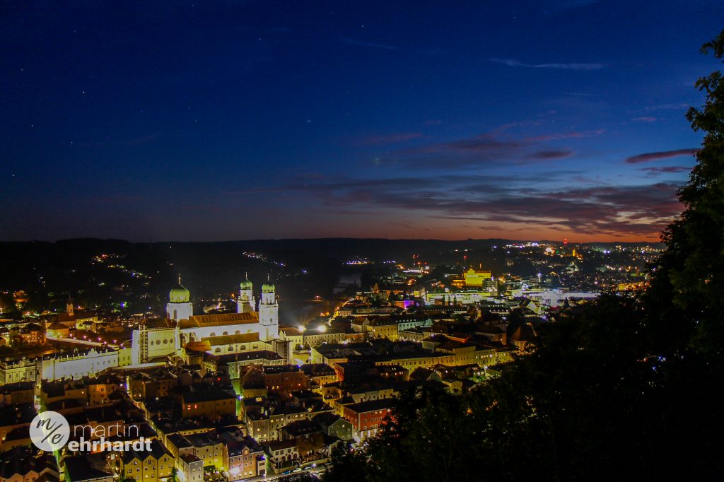 Passauer Innenstadt von der Veste